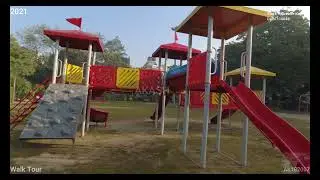 S Block Park Greater Kailash (4K-Walk tour - 2021)