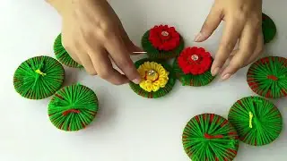 AMAZING WALL HANGING TORAN CRAFT IDEAS \\ BEAUTIFUL WOOLEN CRAFT TORAN IDEAS\\ AWESOME WALL TORAN ||