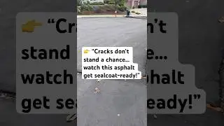 Fixing Cracks Before Sealcoating | Asphalt Repair