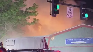 Natick, Mass., 9-alarm fire on July 22
