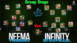 eFootball&trade;️ Nepolian World Cup 2024 | NEEMA 🆚 INFINITY | GROUP STAGE 🔥
