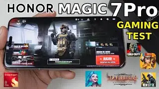 HONOR Magic 7 PRO: Gaming Test: Warzone Mobile, New State, Wild Rift, Diablo (Snapdragon 8 ELITE)