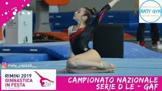 Ginnastica In Festa Rimini 2019 - Serie D LE - Campionato Nazionale FGI Silver - 🤸MG🤙