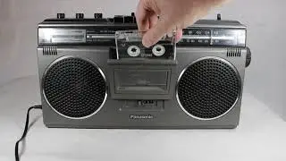 Two Panasonic Boomboxes