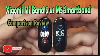 Xiaomi Mi Band 5 vs M5 Smartband - Comparison Review of Specs and Features