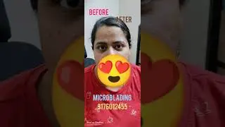 ❤️Microblading | Results #shorts #chennai #reels #tattoo #cosmetics #makeup