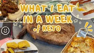 What I Eat in a Week on Keto: Realistic Meals While Keeping Carbs Low 🥩🍝