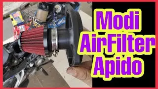 Pasang Apido Air Filter Pada Benelli RFS150i