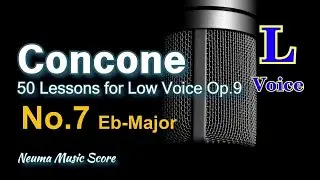 Concone, 50 Lessons for Low Voice Op.9 No.7