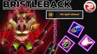 BRISTLEBACK DOTA 1 MID CON ABYSSAL SUPER TANQUE | REPLAY RGC