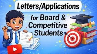 Letters & Applications ✍️ | Board & Competitive Exam Students | Easy Format