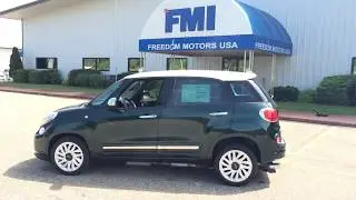 2014 Fiat 500L Wheelchair Accessible Freedom Motors Rear Entry Ramp Conversion Call 1-800-625-6335