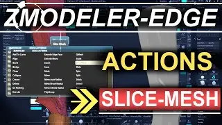 ZBrush - ZModeler Edge(Actions) - 