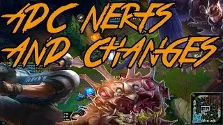 LoL GRAVES NERFS and ADC Changes | PBE Gameplay