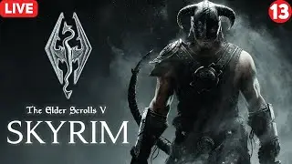 🔴LIVE The Elder Scrolls V: Skyrim | From Ashes a Hero will Rise | Play #13 #skyrim