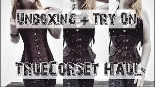 True Corset Unboxing + Try On I Corset Haul I Mademoiselle Tineoidea