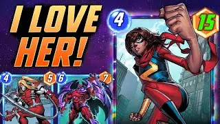 Ms. Marvel might be INSANE in this Omega Onslaught deck!