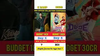 Dude Vs K ramp 🔥🤯 Box Office Collection Comparison💥😱 #viral #shorts #ytshorts #movie #kramp #dude