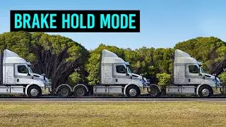 Freightliner Cascadia - Safety Feature: Brake Hold Mode