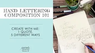 LETTERING COMPOSITION 101