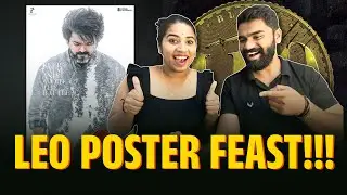 #LeoPosterFeast LEO Poster Reaction 🔥🔥 |  Review |  Leo Updates | Thalapathy Vijay | Lokesh