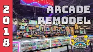 Arcade Remodel at Triple Play | 25th Anniversary Celebration