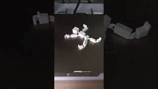 3d printed Ragdoll toy articulated #3dprinting #bambulab #toys #fidgettoys #bambulaba1