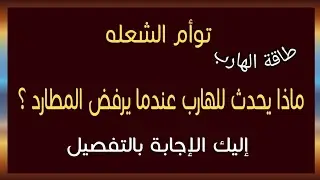 توأم الشعلة ♥️ ماذا يحدث للهارب عندما يرفض المطارد ؟ إليك الإجابة بالتفصيل #طاقة_الهارب