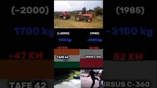 🔥 URSUS C-360 VS TAFE 42 💪POLSKA MOC NAJLEPSZA👊 #agro #traktor #lina
