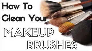 EASY WAY TO CLEAN YOUR MAKEUPN BRUSHES [PAC SOLID BRUSH CLEANSER]