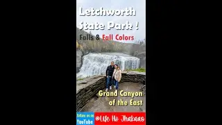 Letchworth State Park | Grand Canyon of the East | Falls & Fall Colors | USA🍁💦