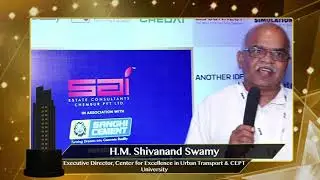 HM Shivanand Swamy, Chief Planner, BRTS sharing his views on Realty+ Conclave 2019 | Gujarat