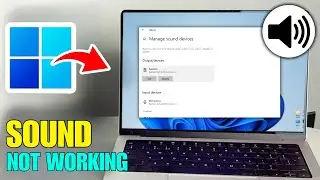 How To Fix Sound Problem On Laptop | Windows 10 / 11