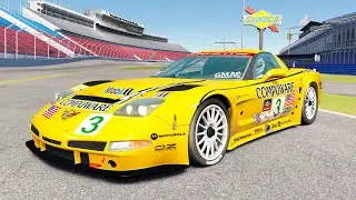 Testing the epic Chevrolet Corvette C5-R (MOD DOWNLOAD LINK) + REPLAY.