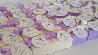 Tutorial DIY wedding favor boxes/&Phi;&tau;&iota;ά&xi;&tau;&epsilon; &mu;ό&nu;&omicron;&iota; &sigma;&alpha;&sigmaf; &epsilon;&upsilon;&chi;&alpha;&rho;&iota;&sigma;&tau;ή&rho;&iota;&alpha; &delta;ώ&rho;&alpha;|Marina Manioti