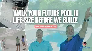 Custom Pool Design Atlanta - Walk your Pool Plans with PalmSet Pools!