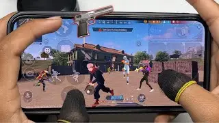 Only Desert Eagle🔫iPhone 13 Pro Max📱Smooth Rush Gameplay Handcam 🎀 [Highlights]