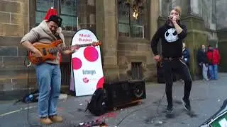 WOJTEK GASIOROVSKI&DAVE CROWE SUPER MIX - bass guitar/beatbox Scotland Edinburgh FRINGE 2017