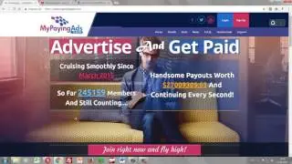 Регистрация в MyPayingAds