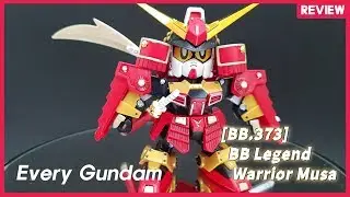 [SD] BB.373 LEGEND BB warrior Musa gundam Unboxing/Build/Painting/Review (BB 레전드 무사건담 리뷰)