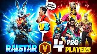 RAISTAR VS 4 BLACK BUNNY LIKE WHITE 444 | RAISTAR VS 4 WHITE 444 - FULL GAMEPLAY | 1vs4 |