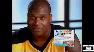 Icy Hot Back Patch Commercial - Shaq - 2007