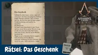 R&auml;tsel: Das Geschenk f&uuml;r Talisman des Ritters | AC Mirage Guide