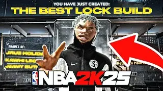 THE OFFICIAL BEST LOCKDOWN DEFENDER BUILD IN NBA 2K25!  BEST SHOOTING LOCK BUILD NBA 2K25