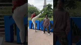 Lutalo Muhammad Proves Why He’s An Olympic Taekwondo Champion 🥋