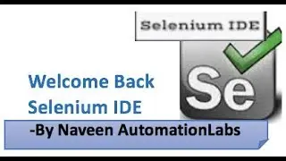 Let's welcome new Selenium IDE || Record and Play Tool