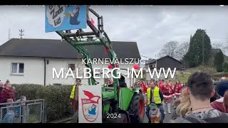 Karnevalszug Malberg Westerwald 2024 #karneval #westerwald #karnevalszug