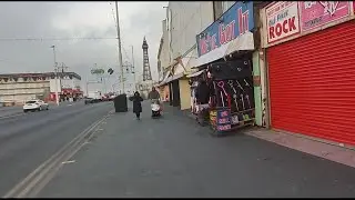 Blackpool New Year's Day Arctic Cold Quiet - I almost froze!