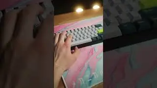 Making my spacebar sound deep with a car dampening mat! #shorts