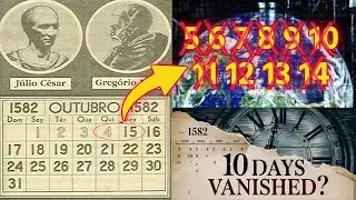अक्टूबर 1582 कैलेंडर का रहस्य | Mystery of October 1582 calendar | October 1582 calendar history |